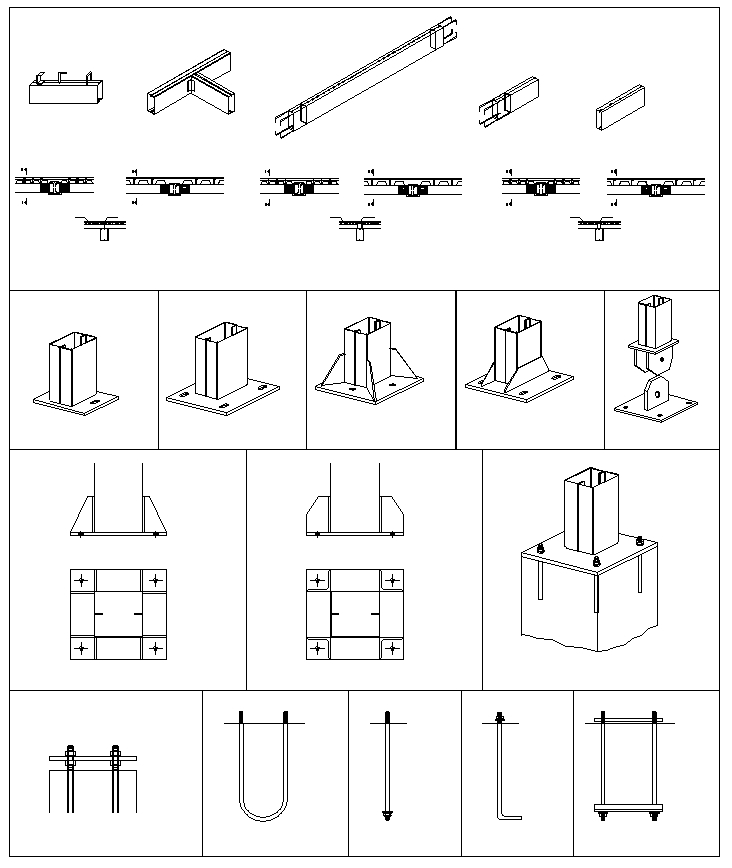 Steel Structure Details,Steel Structure CAD drawings,Steel building,Steel Structure Design