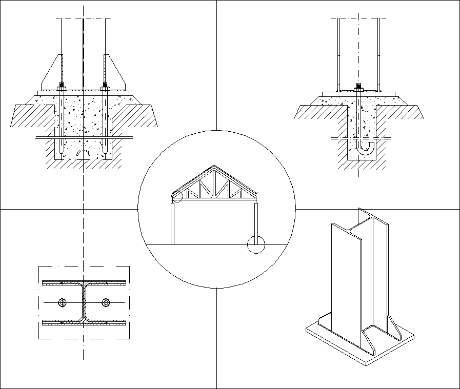Steel Structure Details,Steel Structure CAD drawings,Steel building,Steel Structure Design