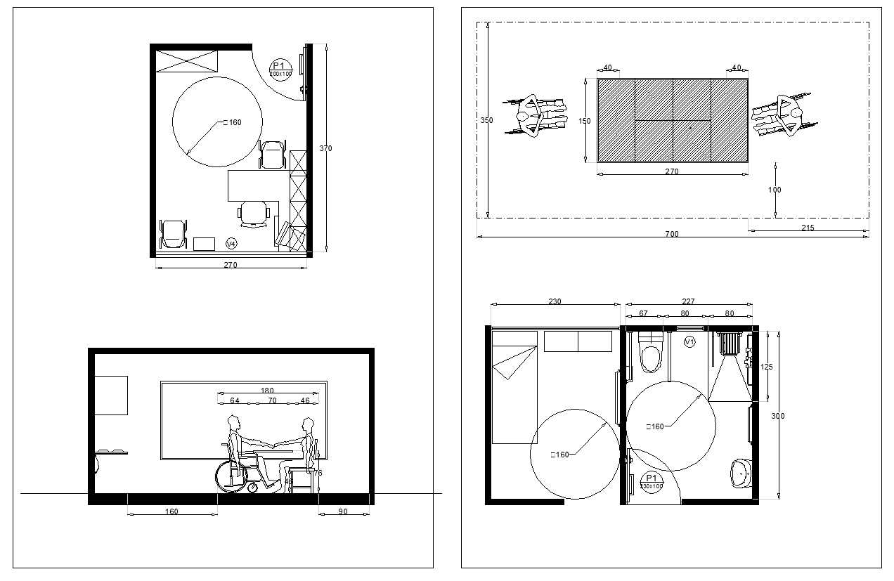 Accessibility facilities,blocks,details,design
