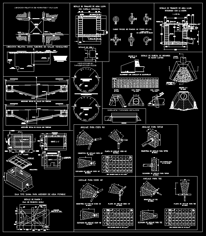 Plumbing Details&nbsp;,blocks,design,drawing
