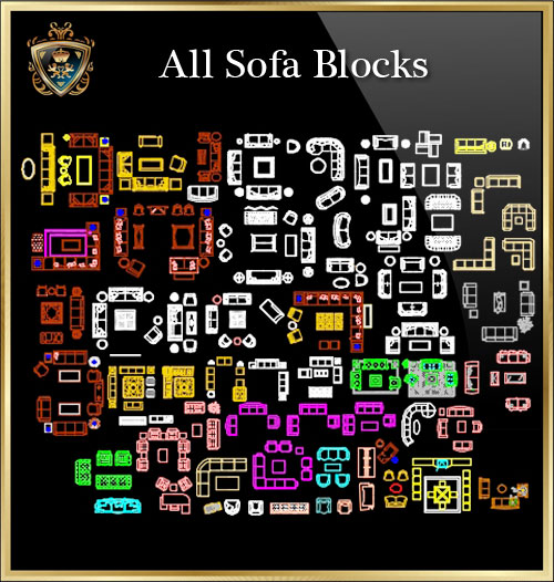 ★【All Sofa Blocks】Luxury home, Luxury Villas, Luxury Palace, Architecture Ornamental Parts, Decorative Inserts & Accessories, Handrail & Stairway Parts, Outdoor House Accessories, Euro Architectural Components, Arcade