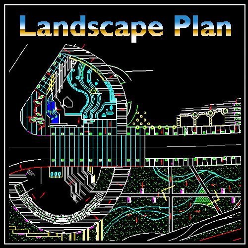 High-quality Residential Landscape Design Drawings download - Landscape Planning/Urban Design/Urban Graphics