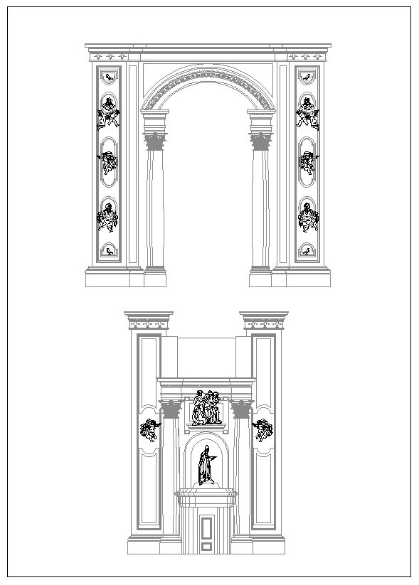 Architecture Ornamental Parts,Decorative Inserts & Accessories,Handrail & Stairway Parts,Outdoor House Accessories,Euro Architectural Components,Arcade,Architrave,fences,gates,railings,handrails,staircases,iron finials,balusters,Architecture Decoration Drawing,Decorative Elements,Interior Decorating,Neoclassical Interior Design