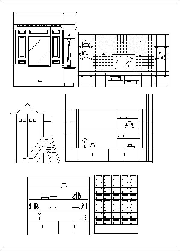 Furniture elevation ,Sofa elevation,Chair elevation,Cabinet elevation,Appliances Library,CAD Accessories,Plant Symbols,Landscape Design Blocks,Statues