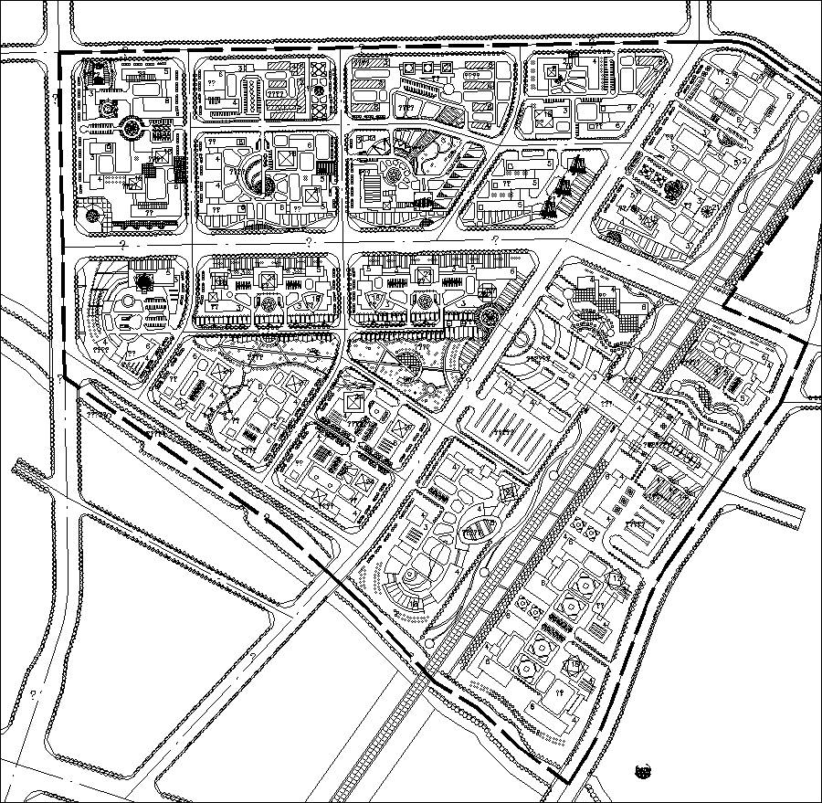 High-quality Urban Design Drawings download - City Planning/Urban City Design/Urban Graphics