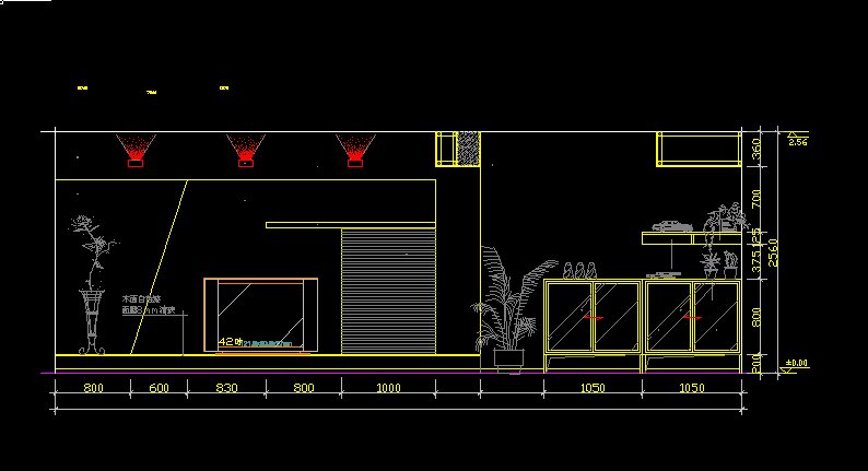 Living Room Design Template 